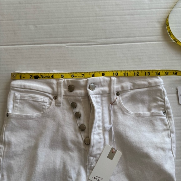 Good American Good Classic Slim Bootcut Jeans New - Picture 13 of 16